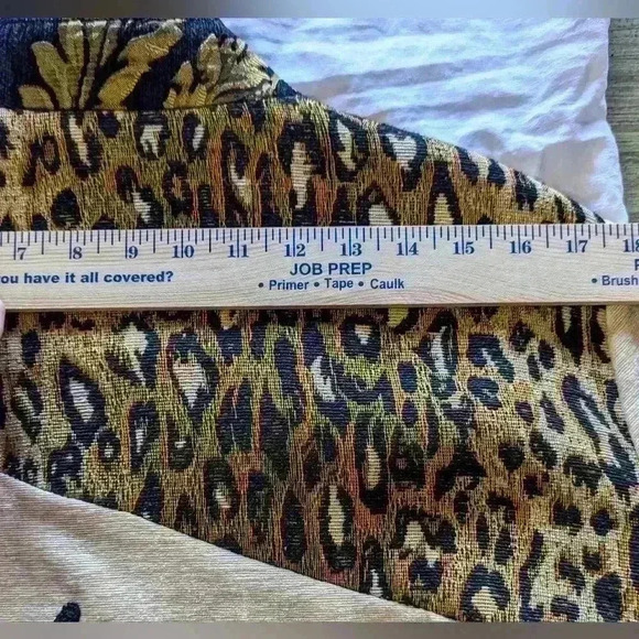 VINTAGE Ali Miles Tapestry Patchwork Jacket Animal Print Size PL - Picture 4 of 11